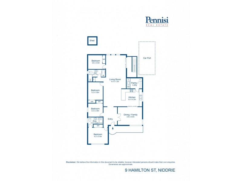 9 Hamilton Street, Niddrie VIC 3042 Floorplan