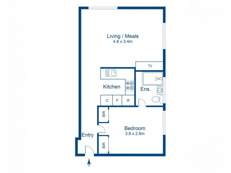 10/5 Park Street, Moonee Ponds VIC 3039 Floorplan