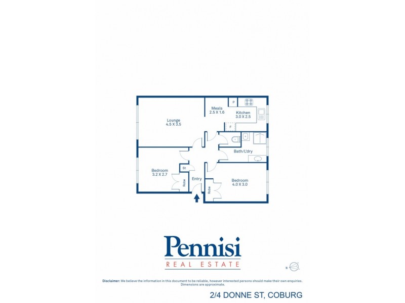 2/4 Donne Street, Coburg VIC 3058 Floorplan