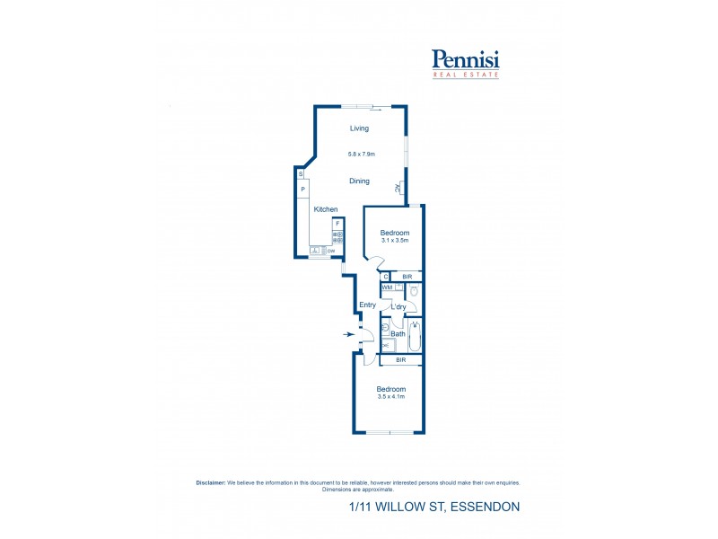 1/11 Willow Street, Essendon VIC 3040