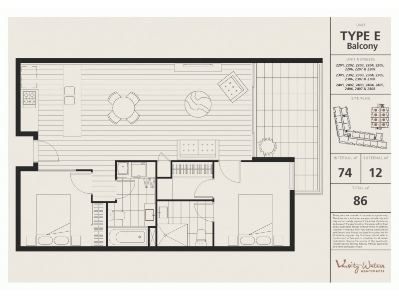 65 Varsity Parade, Varsity Lakes QLD 4227 Floorplan