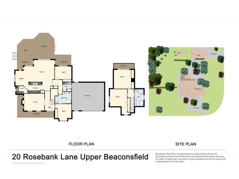 20 Rosebank Lane, Beaconsfield Upper VIC 3808 Floorplan
