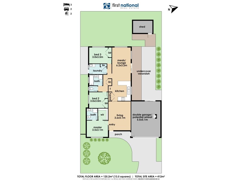 9 Glenora Way, Hampton Park VIC 3976 Floorplan