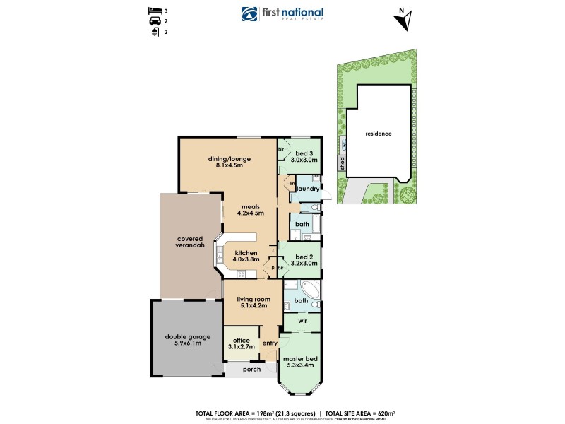 3 Snowgum Court, Narre Warren South VIC 3805 Floorplan