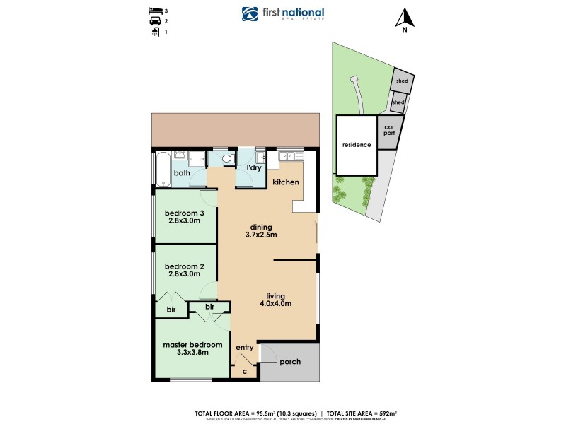 8 Costata Court, Narre Warren VIC 3805 Floorplan