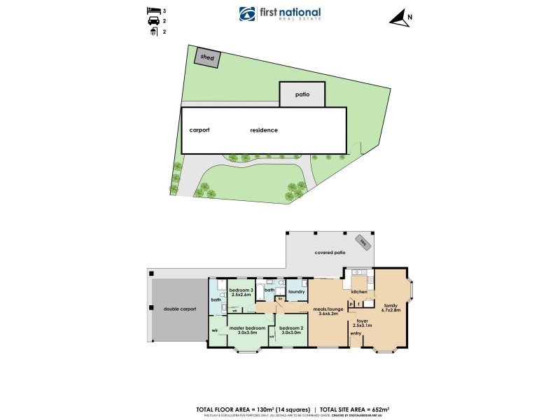 2 Toomah Street, Narre Warren South VIC 3805 Floorplan