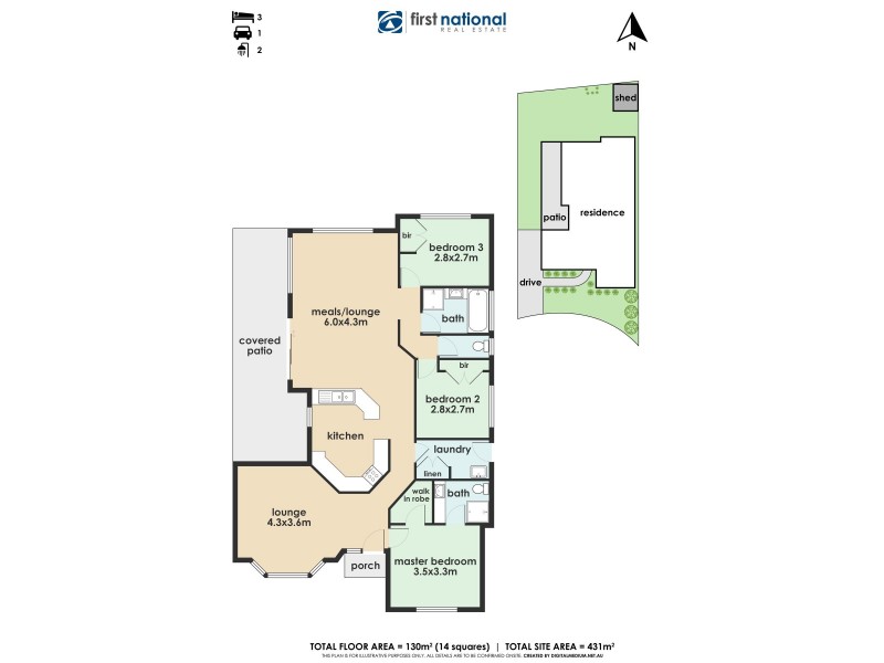 11 Rochford Place, Narre Warren South VIC 3805 Floorplan