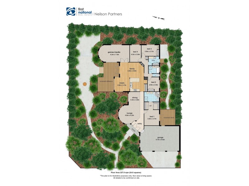 1 Crestview Drive, Beaconsfield VIC 3807 Floorplan