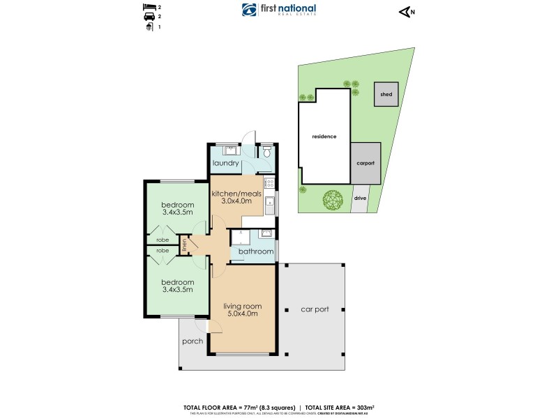 2/76 Somerville Road, Hampton Park VIC 3976 Floorplan