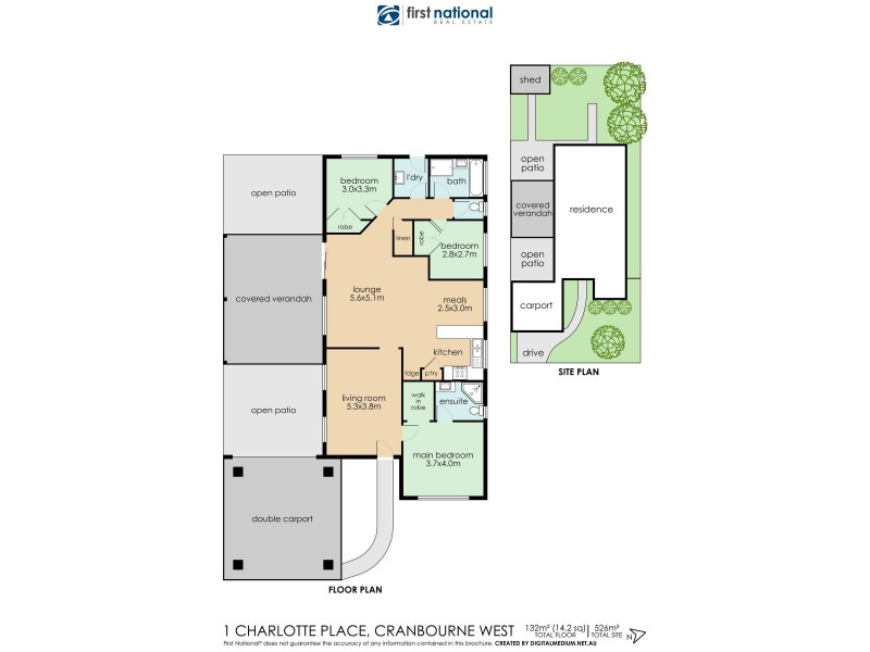 1 Charlotte Place, Cranbourne West VIC 3977 Floorplan