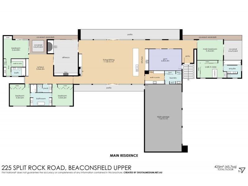 225 Split Rock Road, Beaconsfield Upper VIC 3808 Floorplan