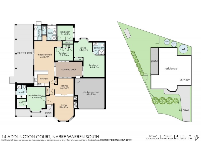14 Addlington Court, Narre Warren South VIC 3805 Floorplan