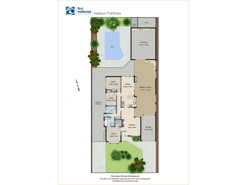 13 Greenacre Crescent, Narre Warren VIC 3805 Floorplan