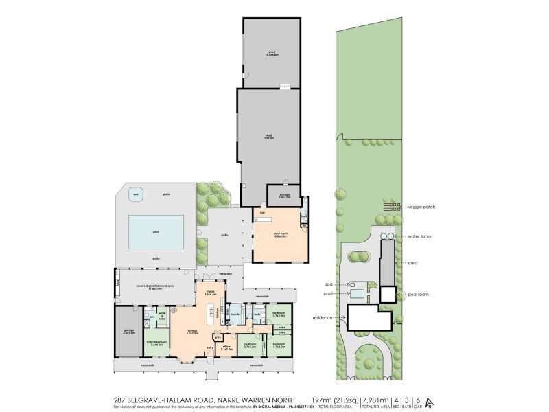 287 Belgrave-Hallam Road, Narre Warren North VIC 3804 Floorplan