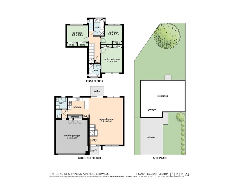 6/52-54 Shinners Avenue, Berwick VIC 3806 Floorplan