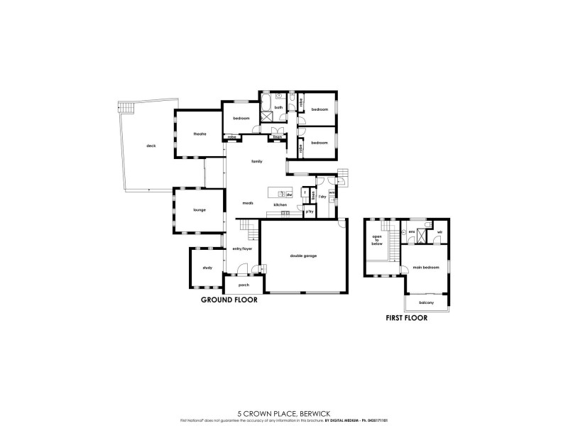 5 Crown Place, Berwick VIC 3806 Floorplan