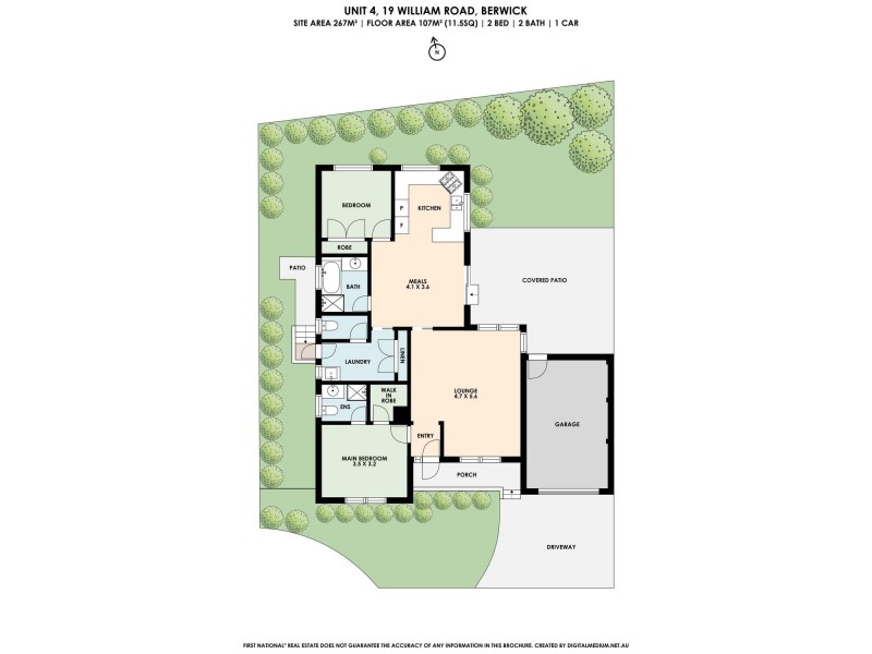 4/19 William Road, Berwick VIC 3806 Floorplan
