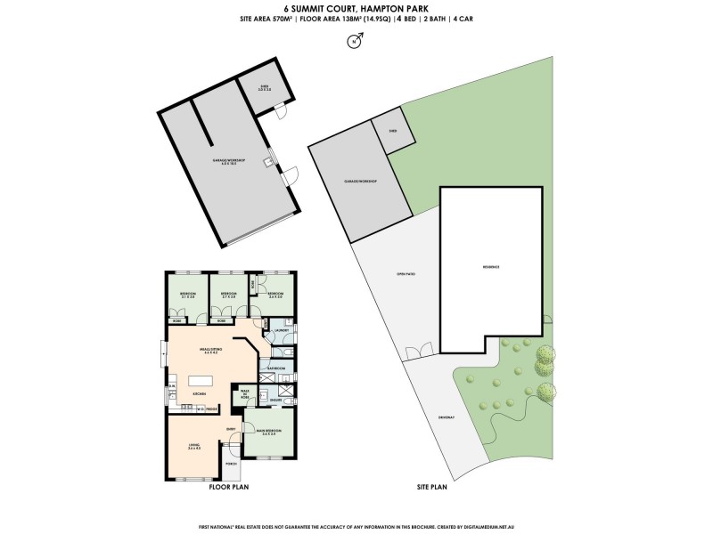 6 Summit Court, Hampton Park VIC 3976 Floorplan