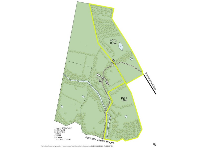 Lots/2 & 3, 650 Bourkes Creek Road, Dewhurst VIC 3808 Floorplan