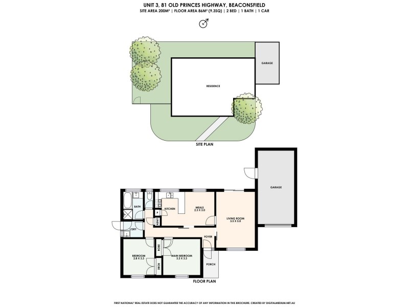 3/81 Old Princes Highway, Beaconsfield VIC 3807 Floorplan