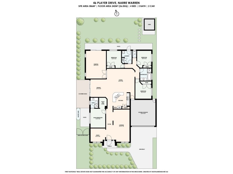 46 Player Drive, Narre Warren VIC 3805 Floorplan