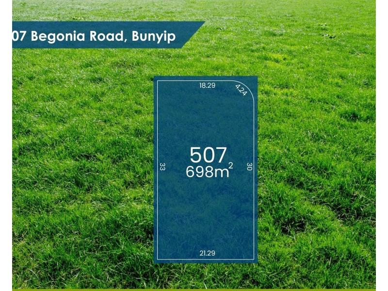 Lot 507/4 Begonia Road, Bunyip VIC 3815