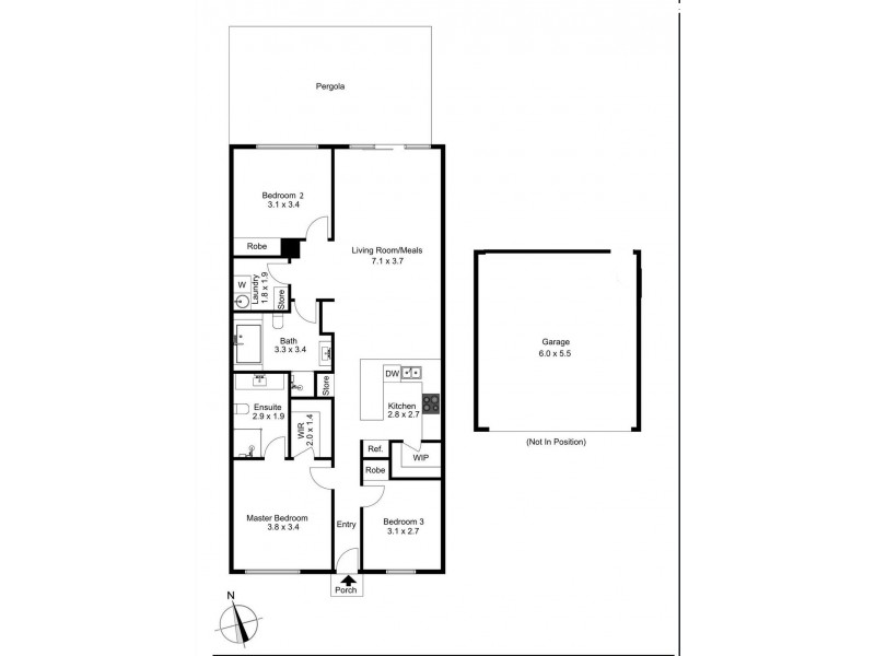 10 Midori Lane, Officer VIC 3809 Floorplan