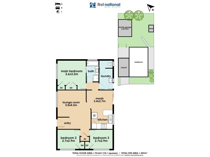 7 Camdale Close, Hampton Park VIC 3976 Floorplan