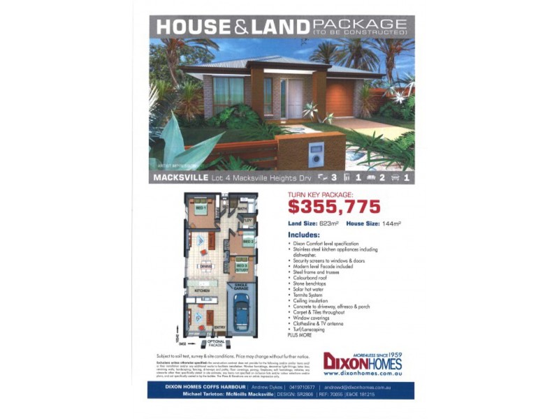 Lots 4 & 5 Macksville Heights Drive, Macksville NSW 2447