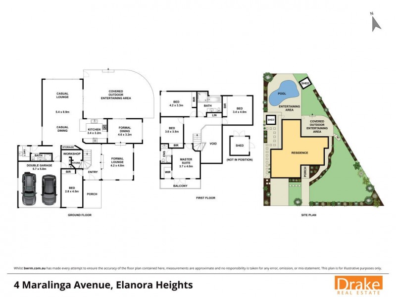 4 Maralinga Avenue, Elanora Heights NSW 2101 Floorplan
