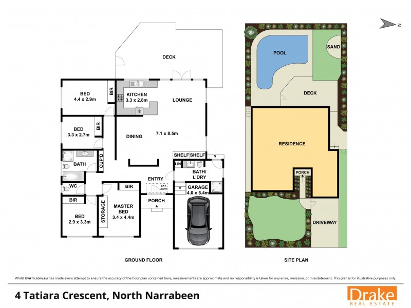 4 Tatiara Crescent, North Narrabeen NSW 2101 Floorplan