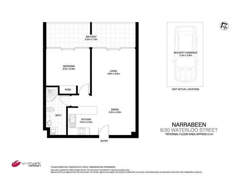 8/20 Waterloo Street, Narrabeen NSW 2101 Floorplan