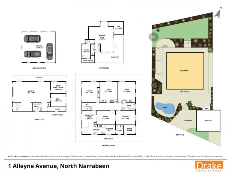 1 Alleyne Avenue, North Narrabeen NSW 2101 Floorplan