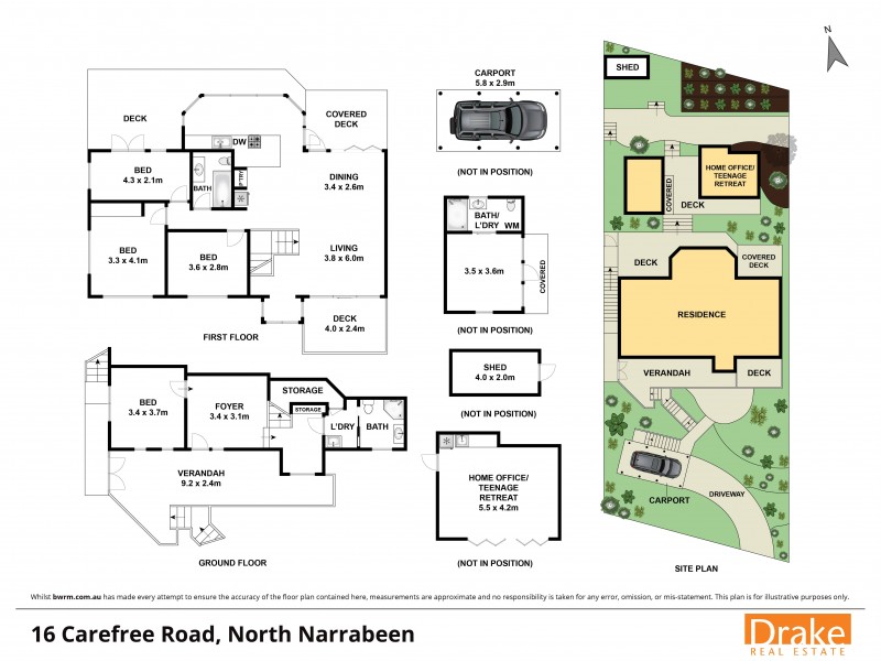 16 Carefree Road, North Narrabeen NSW 2101 Floorplan