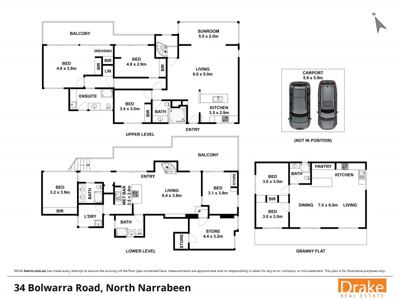 34 Bolwarra Road, North Narrabeen NSW 2101 Floorplan