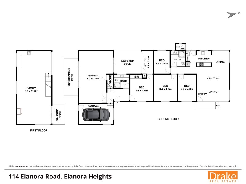 114 Elanora Road, Elanora Heights NSW 2101 Floorplan