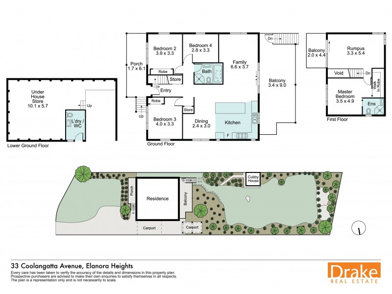 33 Coolangatta Avenue, Elanora Heights NSW 2101 Floorplan