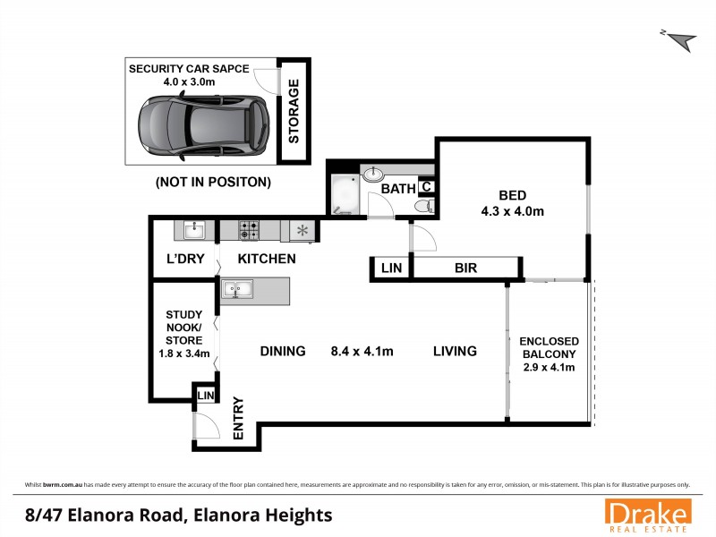 8/47-49 Elanora Road, Elanora Heights NSW 2101 Floorplan