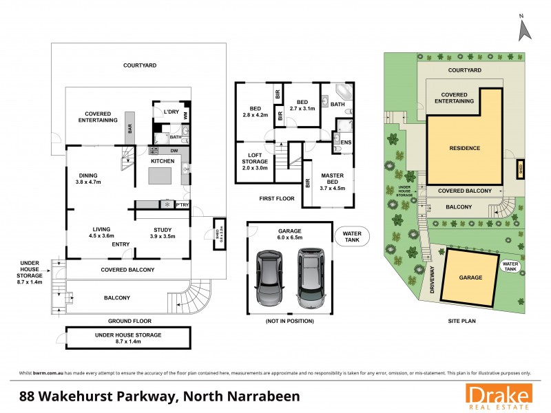 88 Wakehurst Parkway, North Narrabeen NSW 2101 Floorplan
