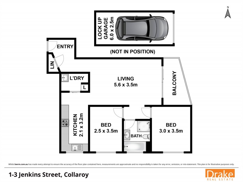 9/1-3 Jenkins Street, Collaroy NSW 2097 Floorplan