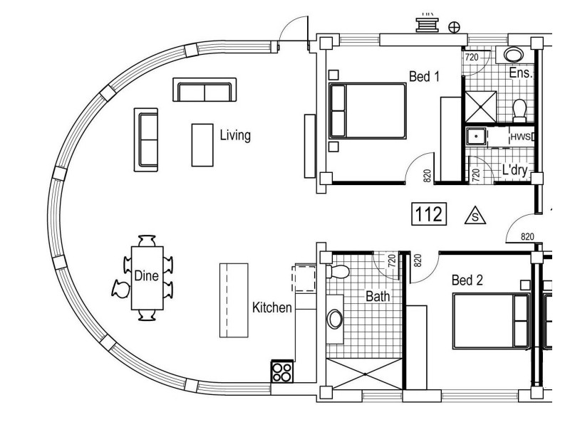 A112/149-157 Thirteenth Street, Mildura VIC 3500 Floorplan