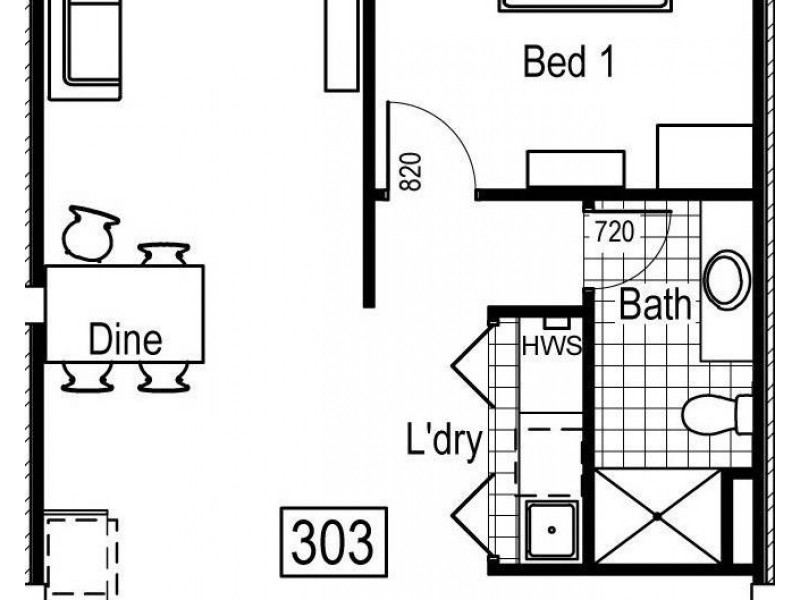 A303/149-157 Thirteenth Street, Mildura VIC 3500 Floorplan