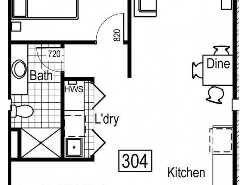 A304/149-157 Thirteenth Street, Mildura VIC 3500 Floorplan