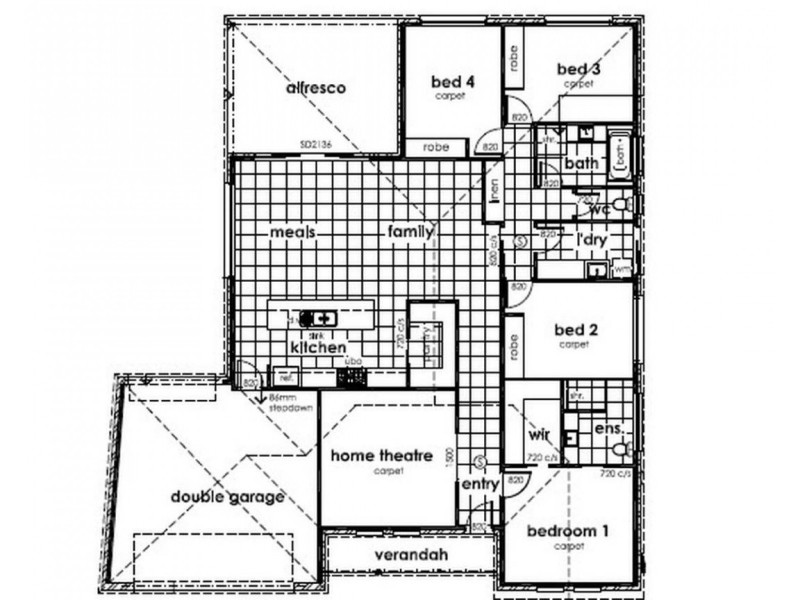 23 Elouera Drive, Irymple VIC 3498 Floorplan