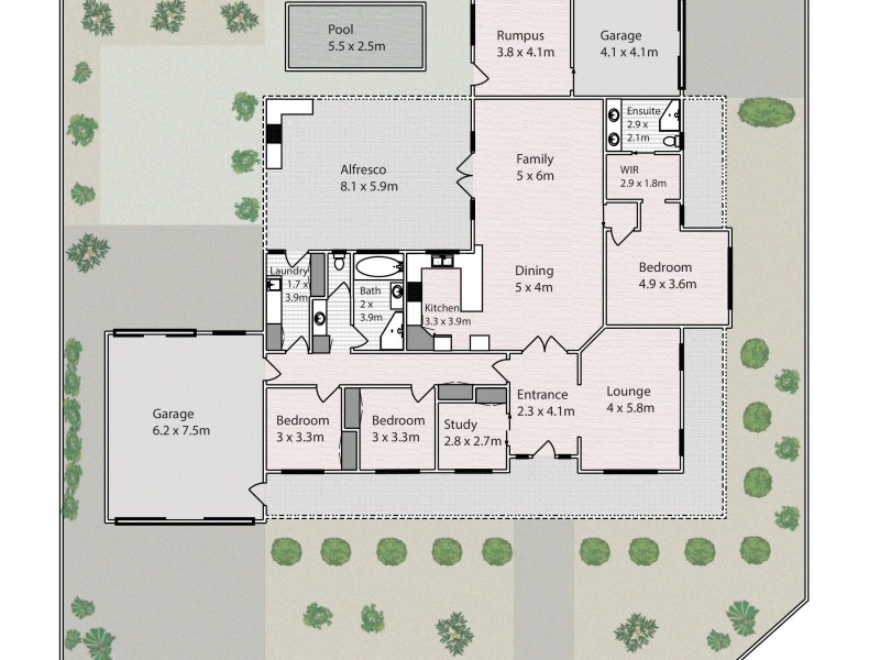 632 Ontario Avenue, Mildura VIC 3500 Floorplan