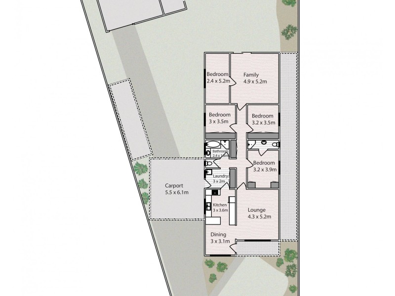 6 Myrtle Court, Irymple VIC 3498 Floorplan