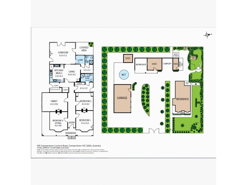 105 Camperdown Lismore Road, Camperdown VIC 3260 Floorplan