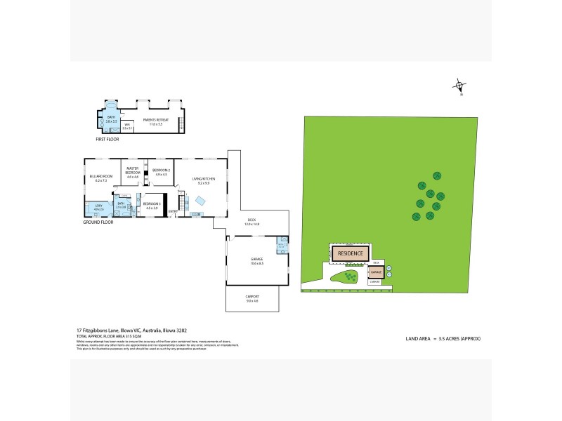 17 Fitzgibbons Lane, Illowa VIC 3282 Floorplan