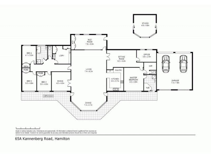65A Kannenbergs Road, Hamilton VIC 3300 Floorplan