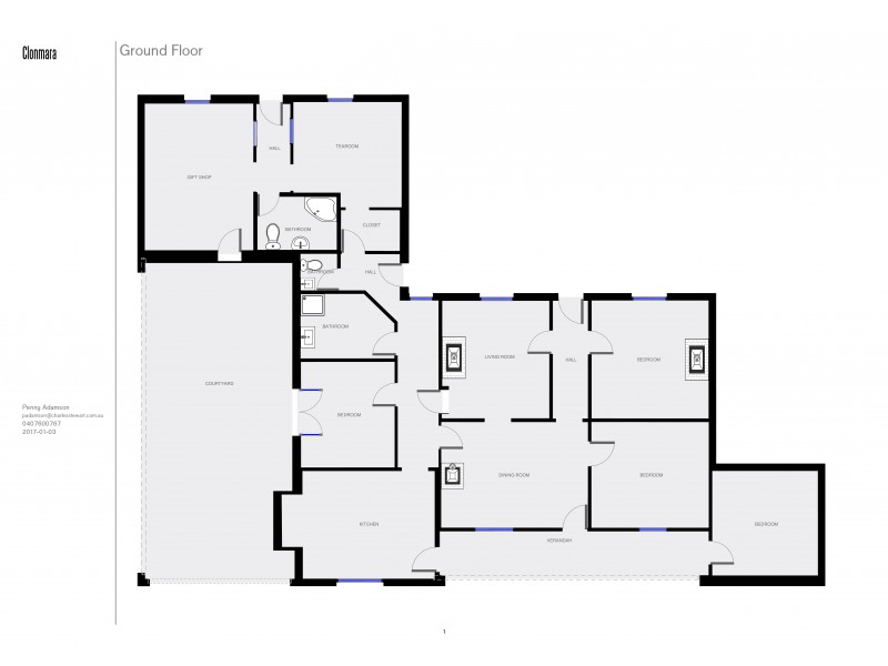 106 Princes Hwy, Port Fairy VIC 3284 Floorplan